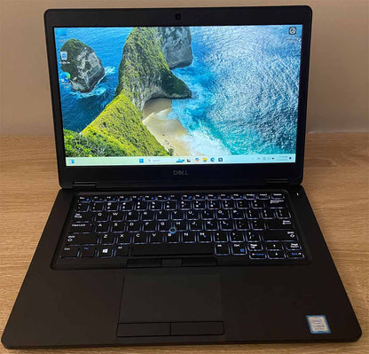 Dell Latitude 5490 Intel i5 8350U 1.70GHz 16GB RAM 512GB SSD 14" Win 11