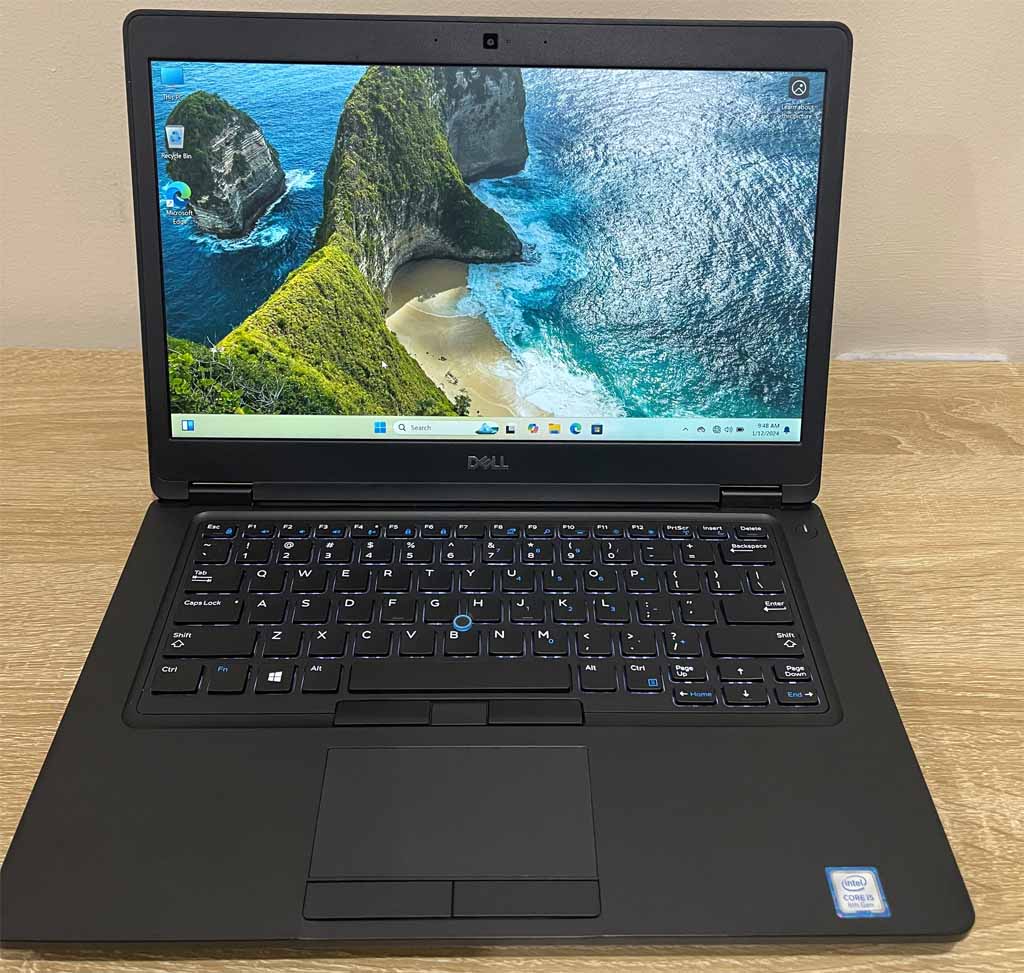 Dell Latitude 5490 Intel i5 8350U 1.70GHz 16GB RAM 512GB SSD 14" Win 11