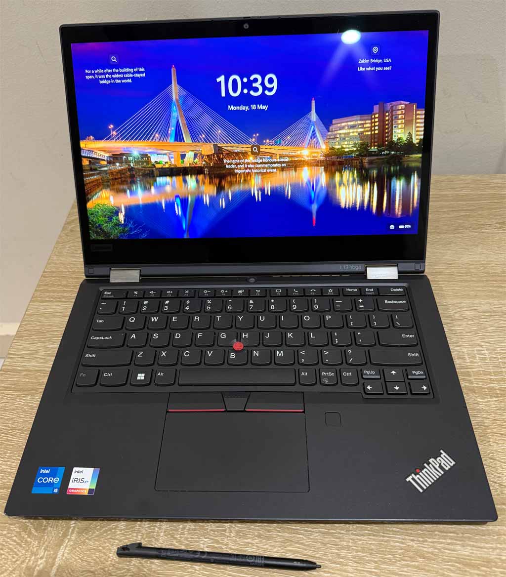 Lenovo ThinkPad L13 Yoga Gen 2 Intel i5 1135G7 16GB RAM 256GB SSD 13.3" Touch Win 11 - Budget